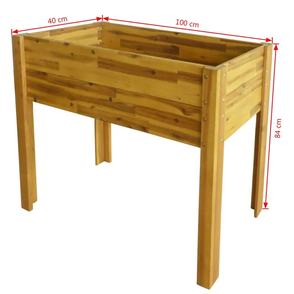 Raised Garden Raised Bed Solid Acacia Wood Price