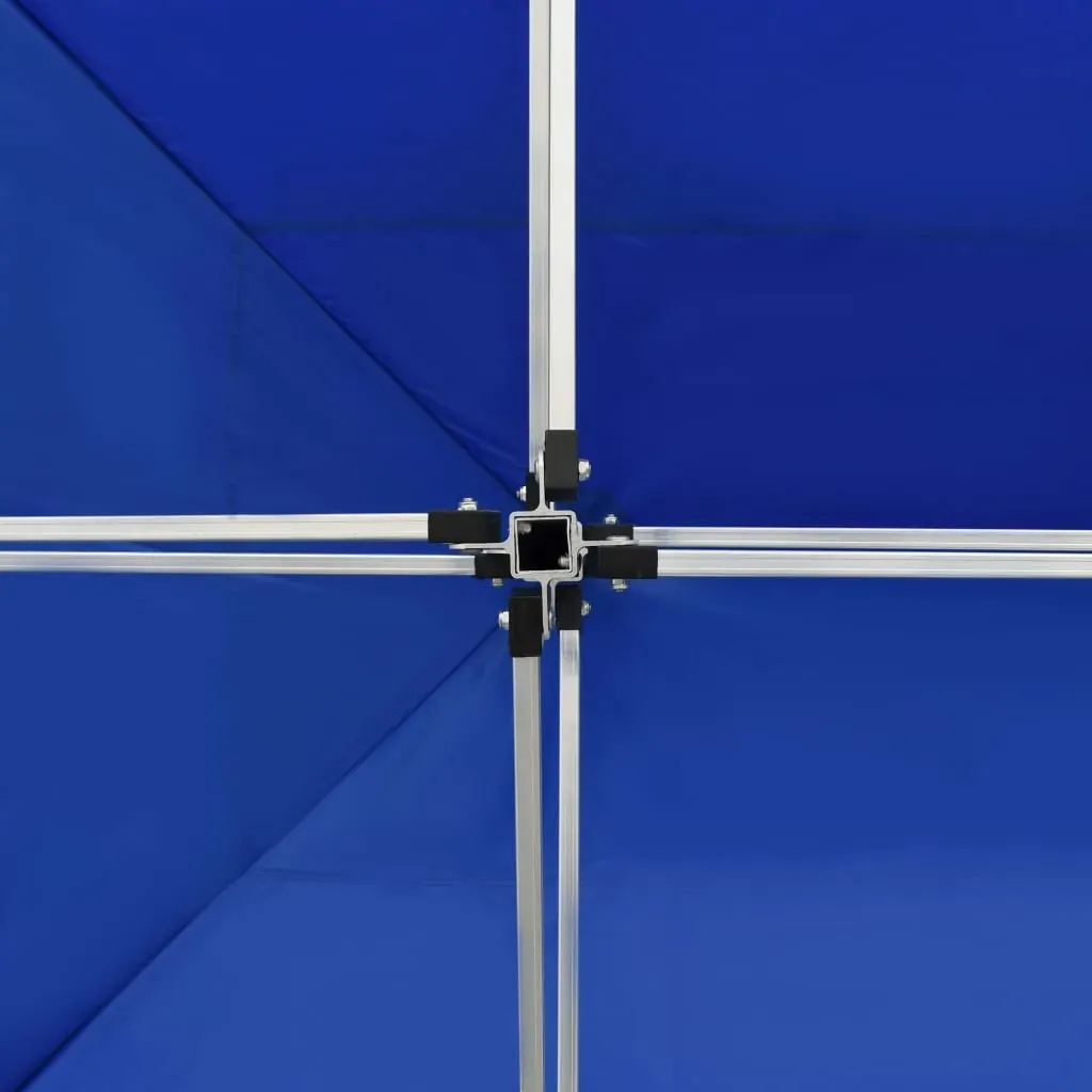 Professional Folding Party Tent Aluminium 4.5x3 m Blue Price
