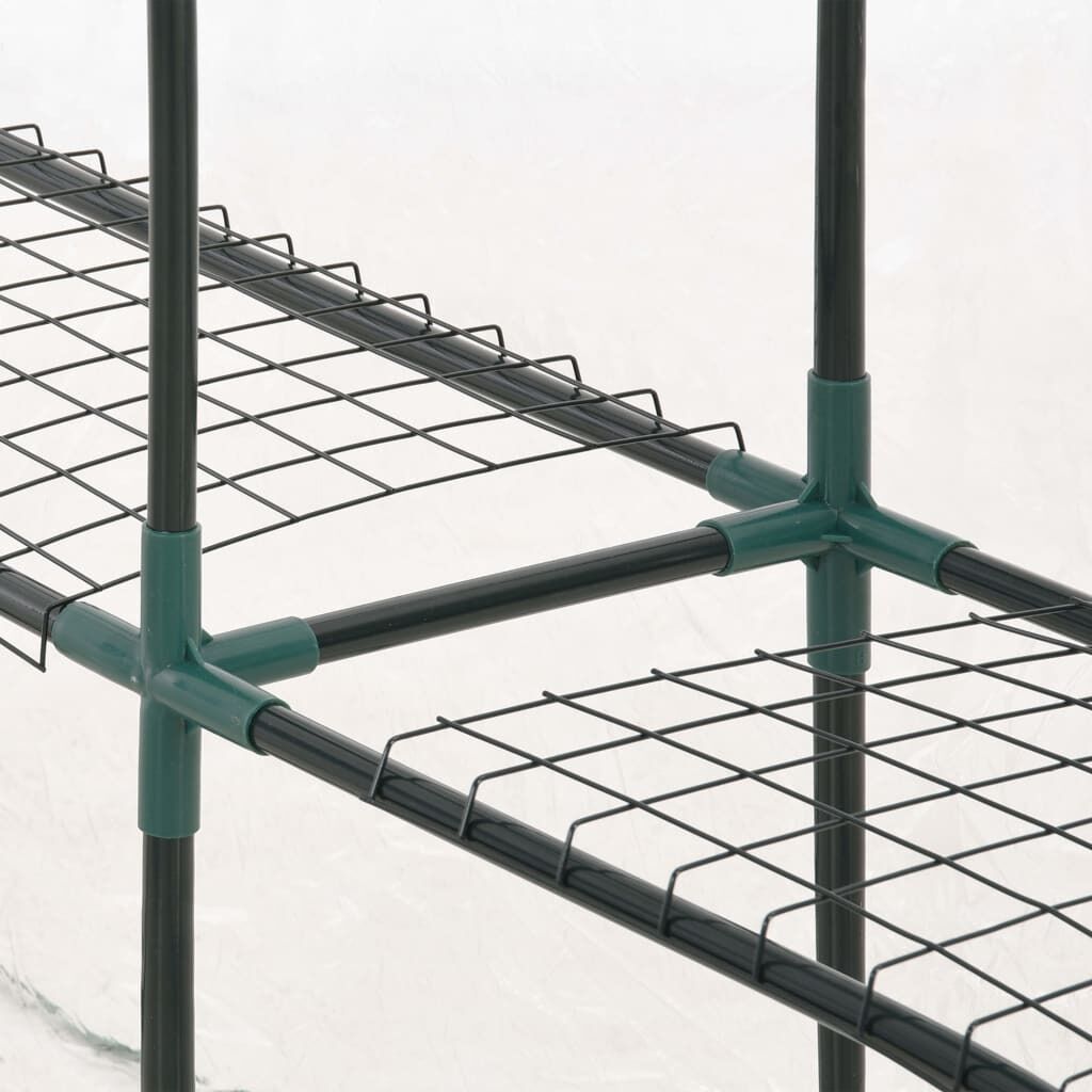 Greenhouse with 8 Shelves 143x143x195 cm Price