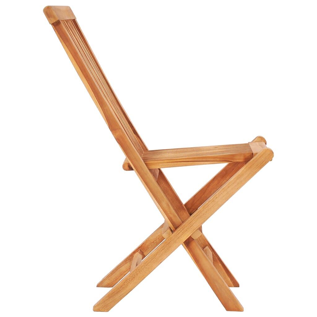 3 Piece Folding Bistro Set Solid Teak Wood Price