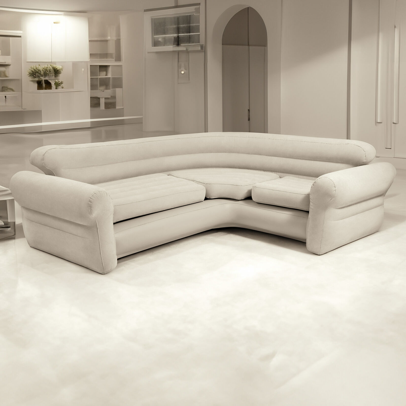 Intex Corner Sofa Inflatable Couch - L-Shaped Corner Sofa Price