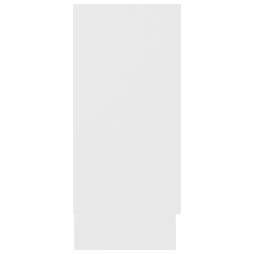 Vitrine Cabinet White 120x30.5x70 cm Engineered Wood Price