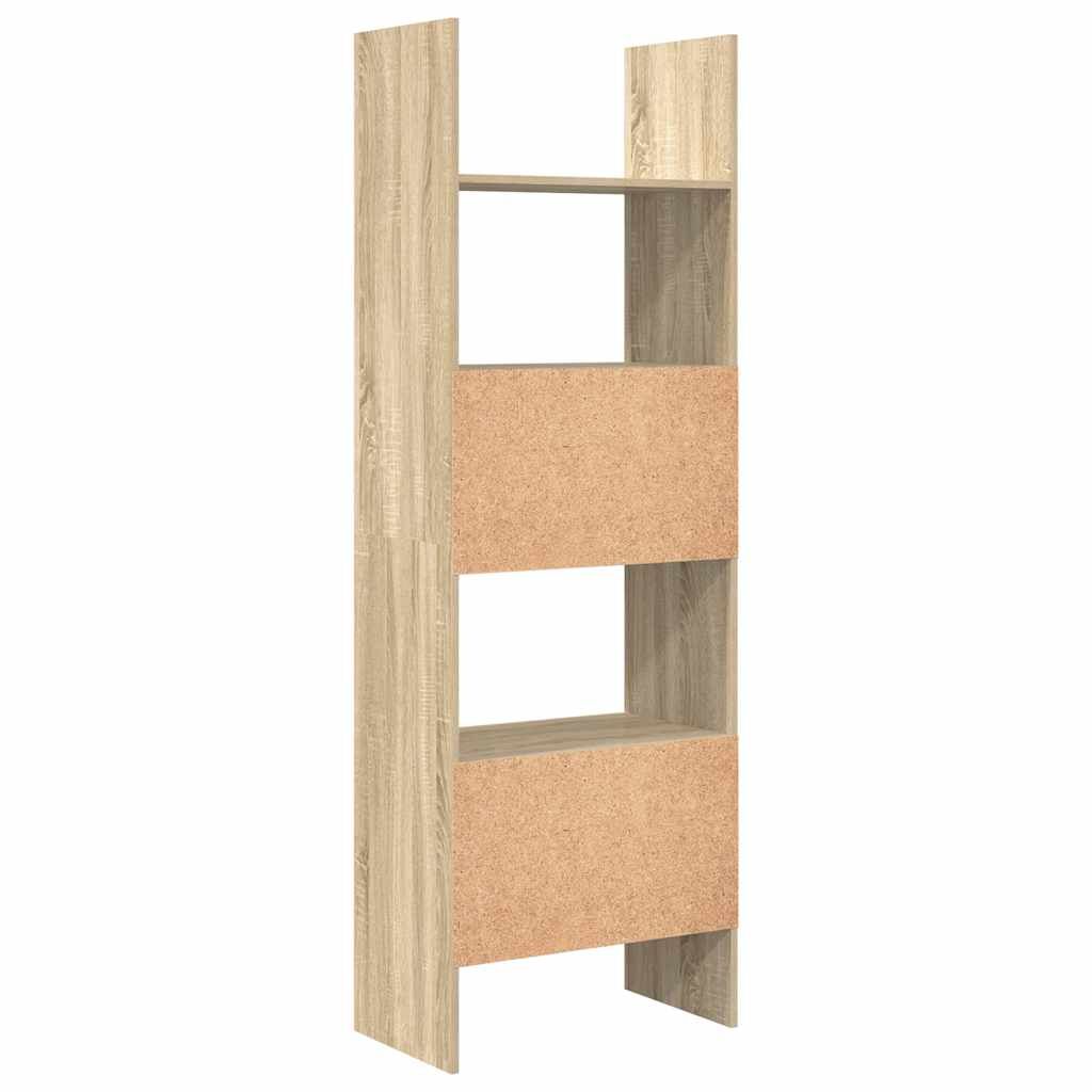 Book Cabinet Sonoma Oak 60x35x180 cm Engineered Wood Price