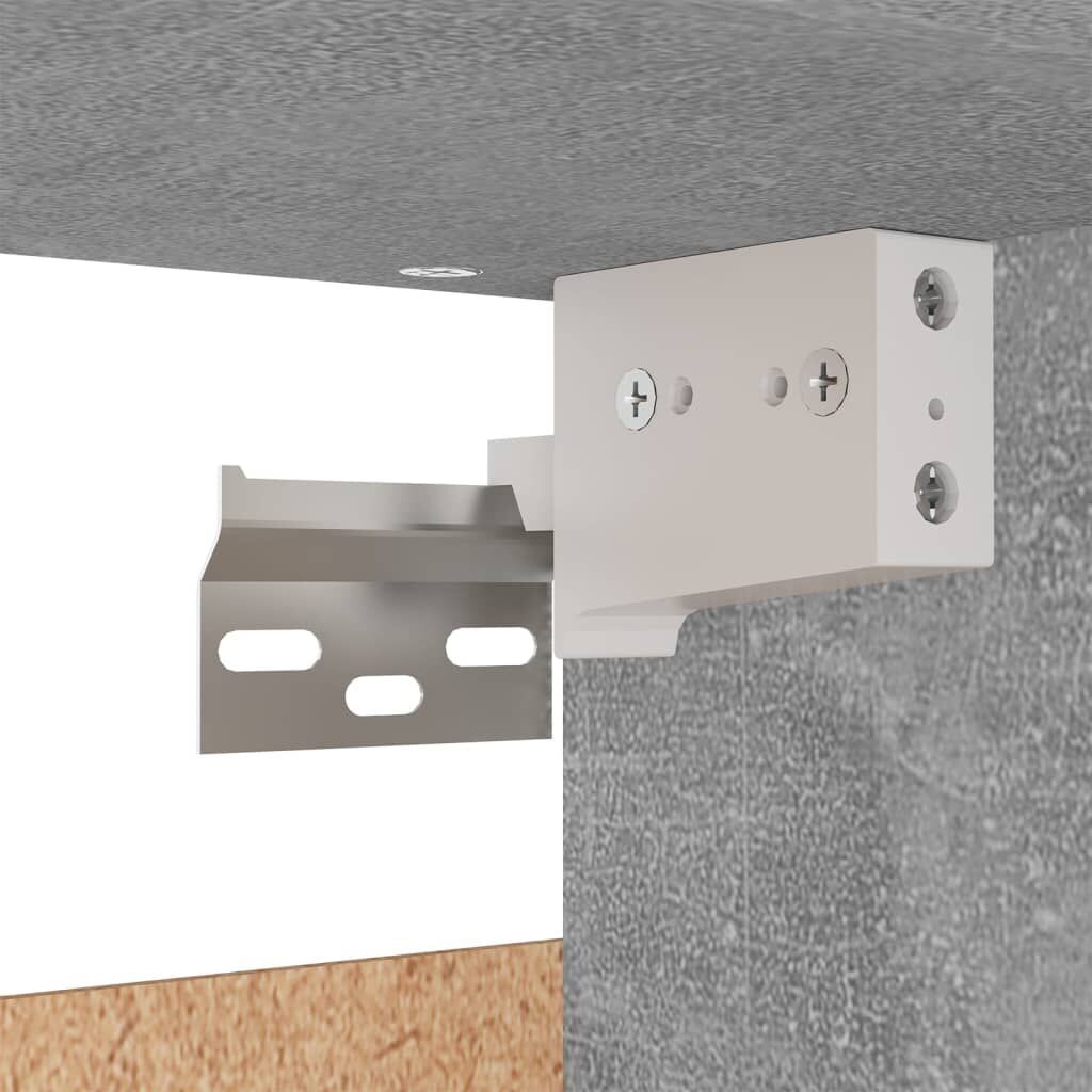 Wardrobe Concrete Grey 70x32.5x35 cm Engineered Wood Price
