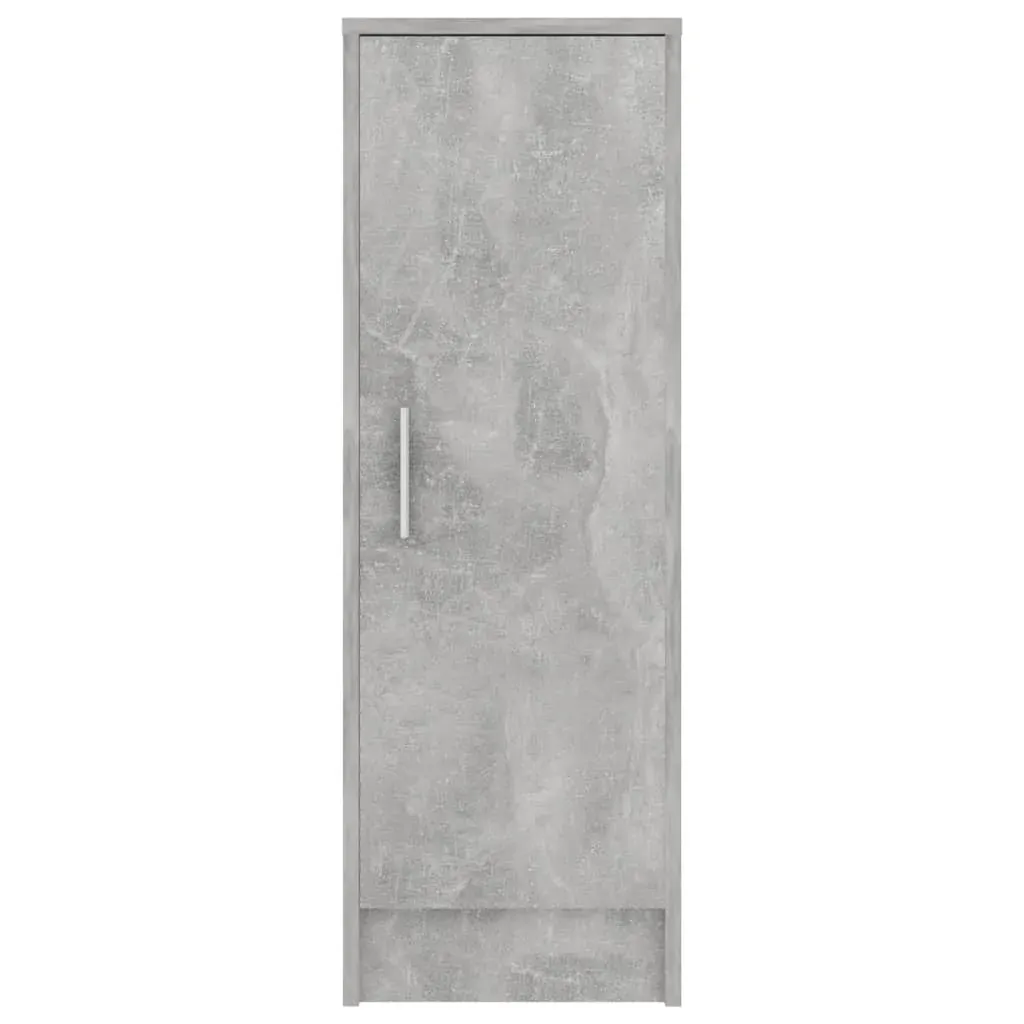 Shoe Cabinet Concrete Grey 32x35x92 cm Engineered Wood Price