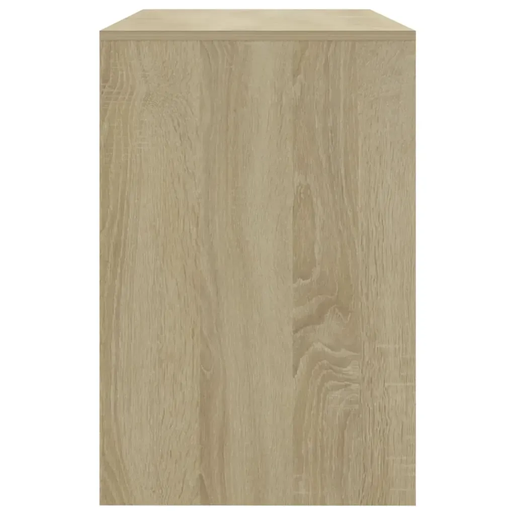 3 Piece Dining Set Sonoma Oak Engineered Wood Price