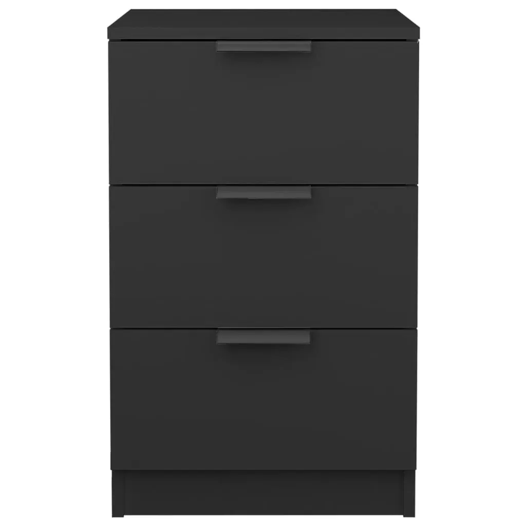 Bedside Cabinets 2 pcs Black 40x36x65 cm Price