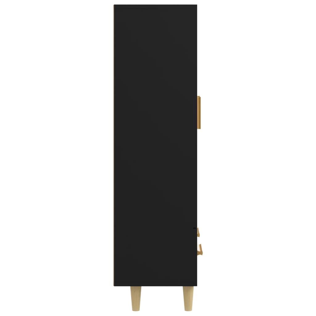 Highboard Black 70x31x115 cm Engineered Wood Price