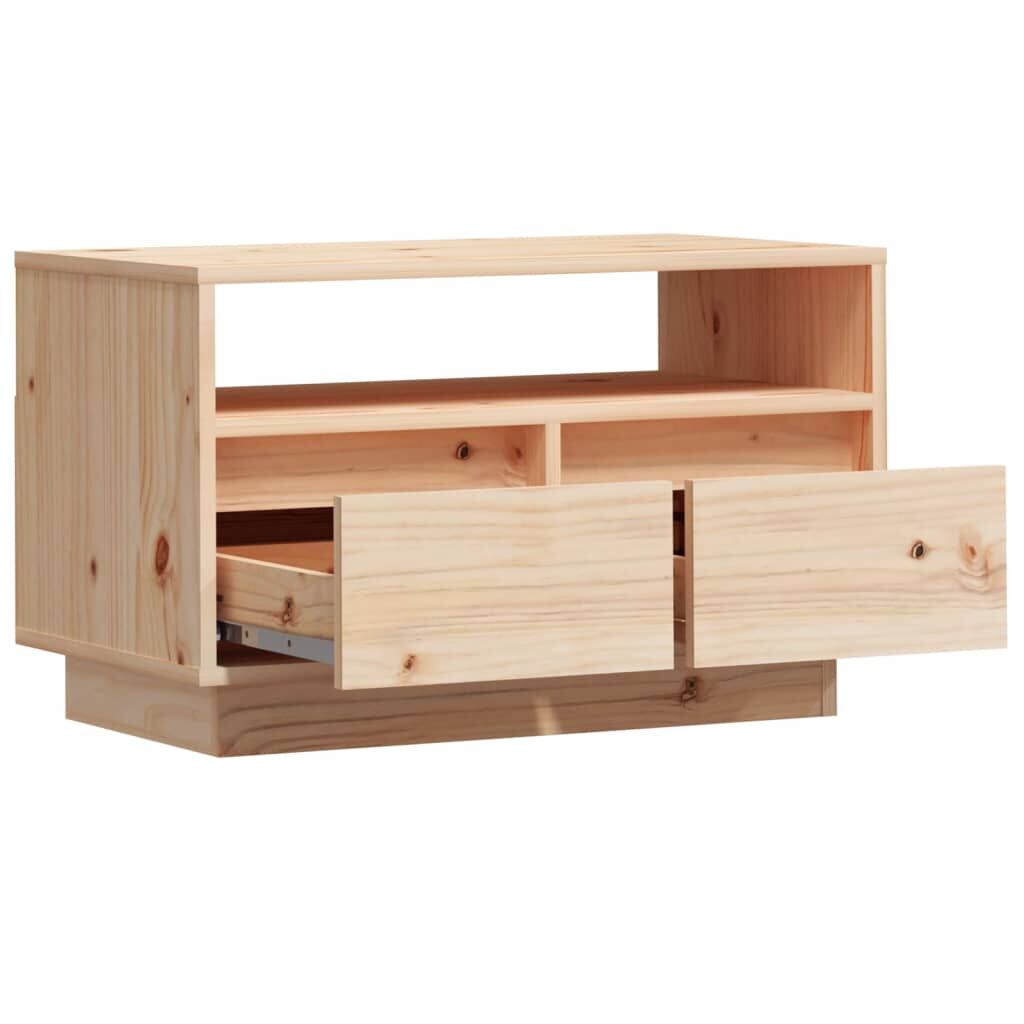 TV Cabinet 60x35x37 cm Solid Wood Pine Price