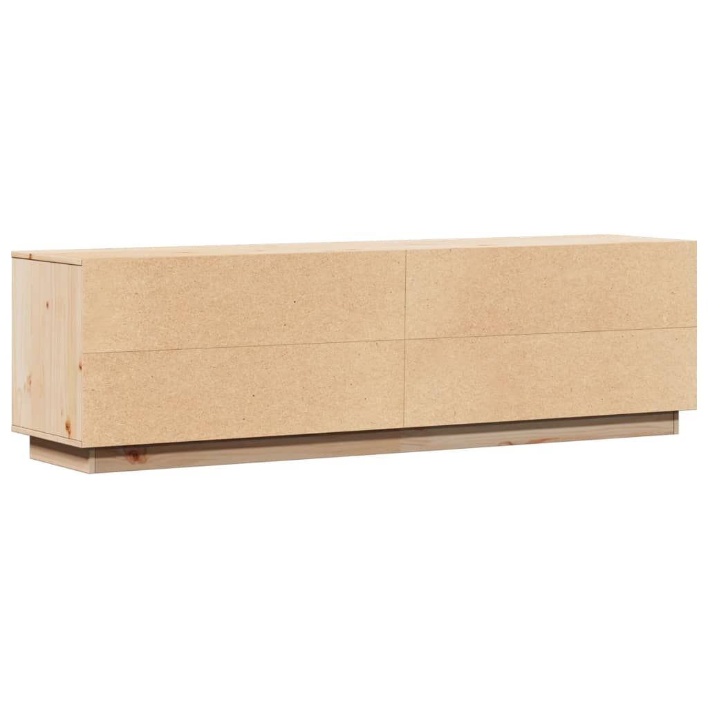 TV Cabinet 156x37x45 cm Solid Wood Pine Price