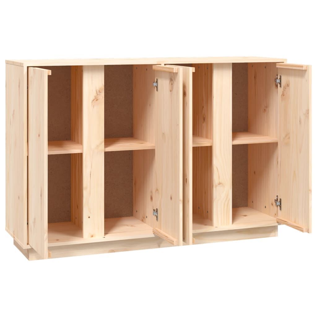 Sideboard 120x35x80 cm Solid Wood Pine Price