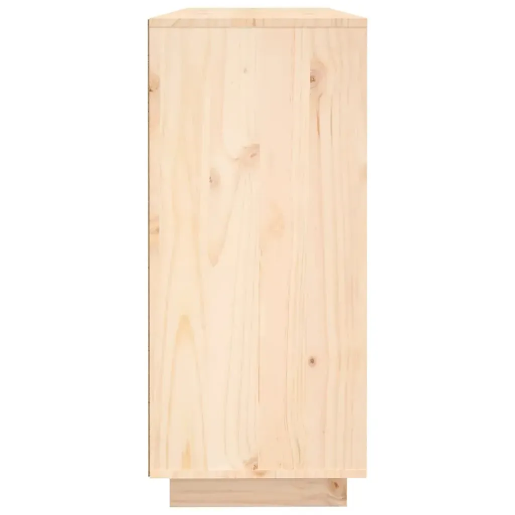Sideboard 120x35x80 cm Solid Wood Pine Price