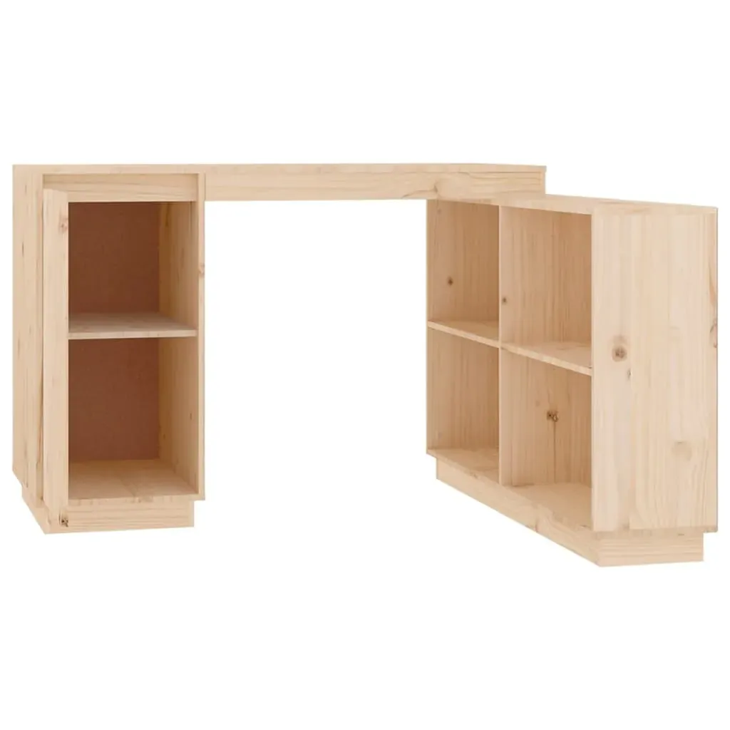 Desk 110x50x75 cm Solid Wood Pine Price