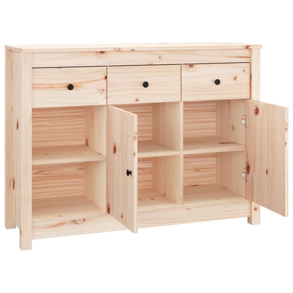 Sideboard 100x35x74 cm Solid Wood Pine Price