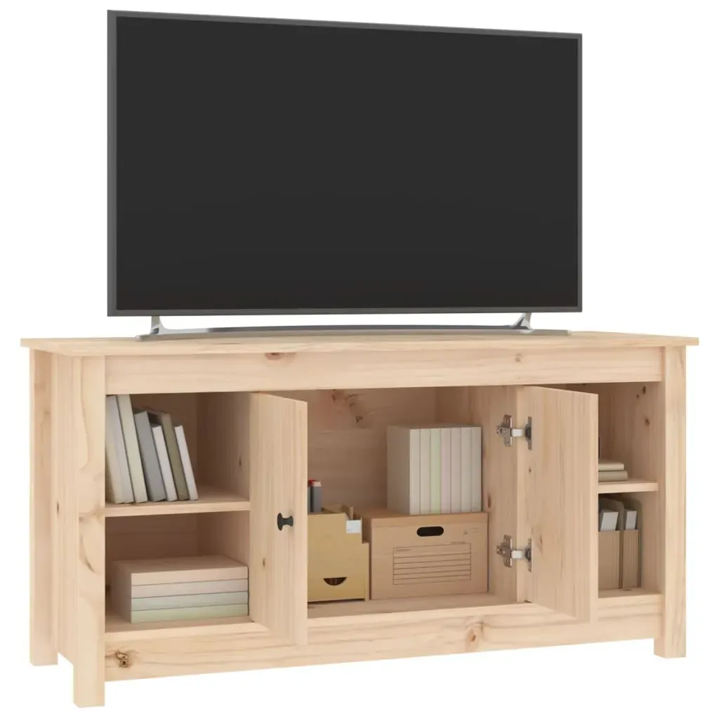 TV Cabinet 103x36.5x52 cm Solid Wood Pine Price