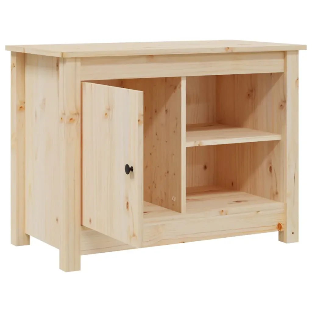 TV Cabinet 70x36.5x52 cm Solid Wood Pine Price