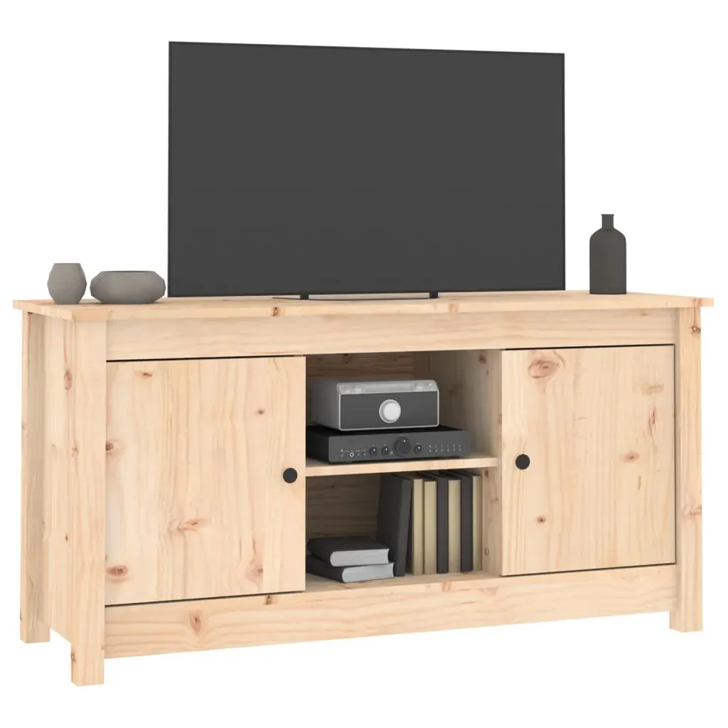 TV Cabinet 103x36.5x52 cm Solid Wood Pine Price