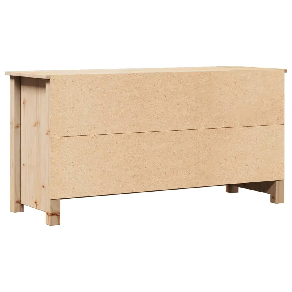TV Cabinet 103x36.5x52 cm Solid Wood Pine Price