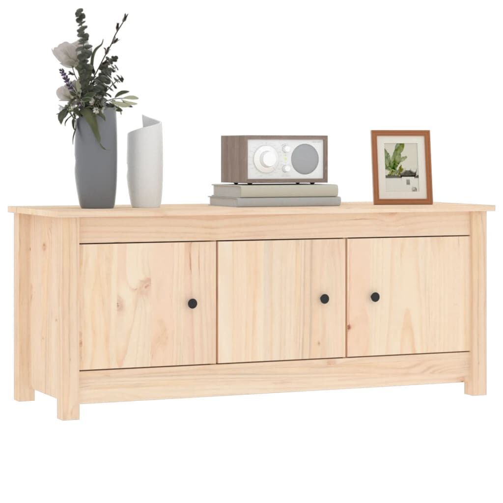 Shoe Cabinet 110x38x45.5 cm Solid Wood Pine Price