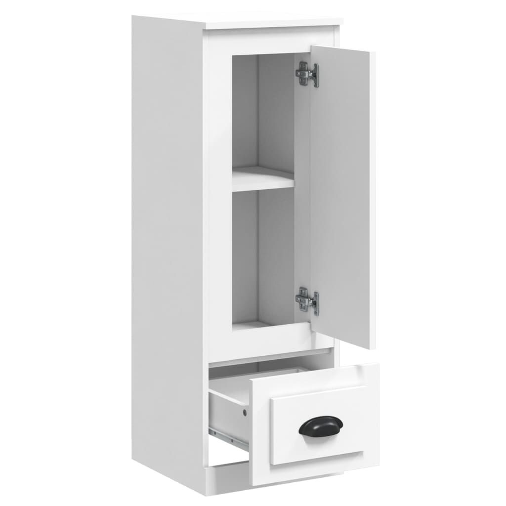 Highboard White 36x35.5x103.5 cm Engineered Wood Price