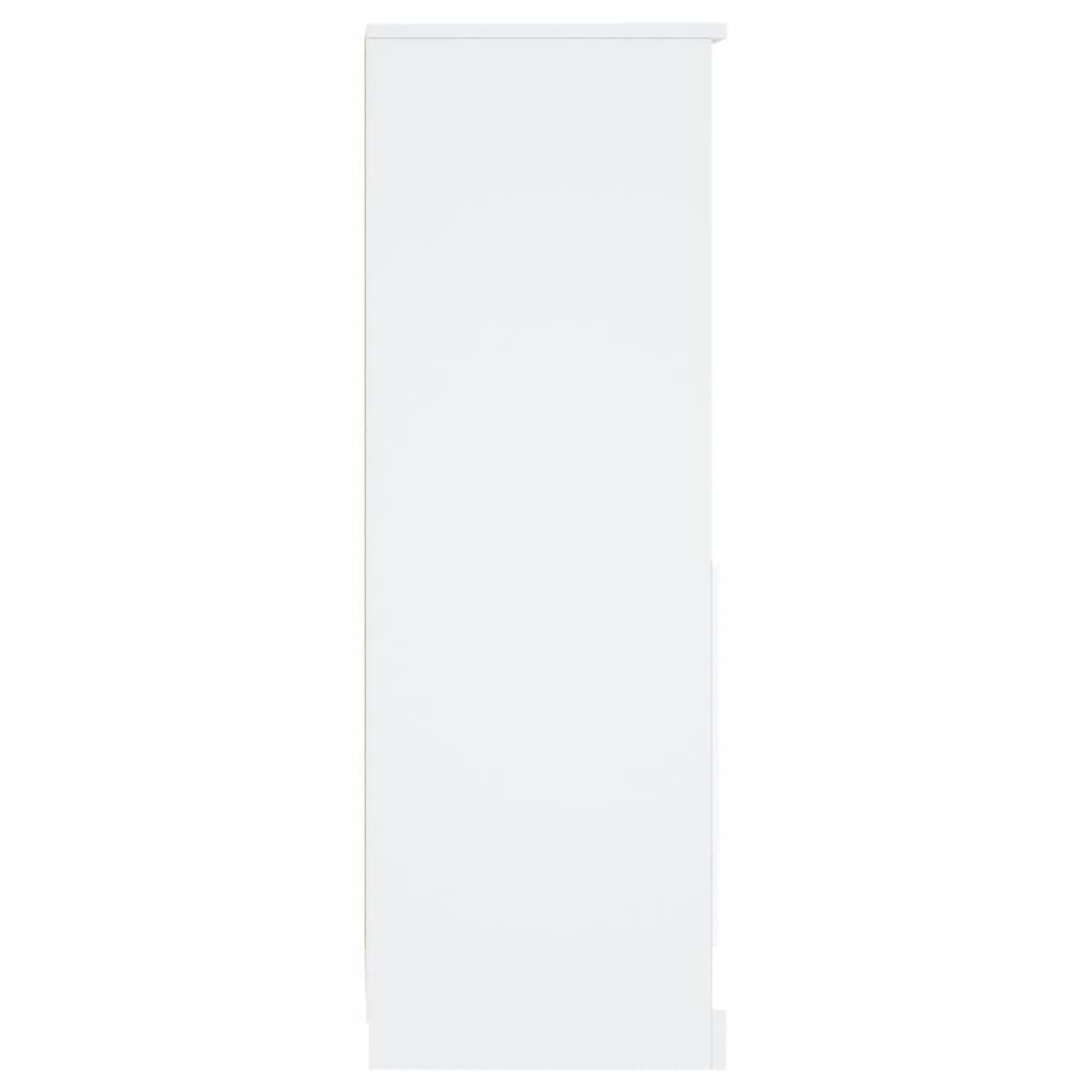 Highboard White 36x35.5x103.5 cm Engineered Wood Price
