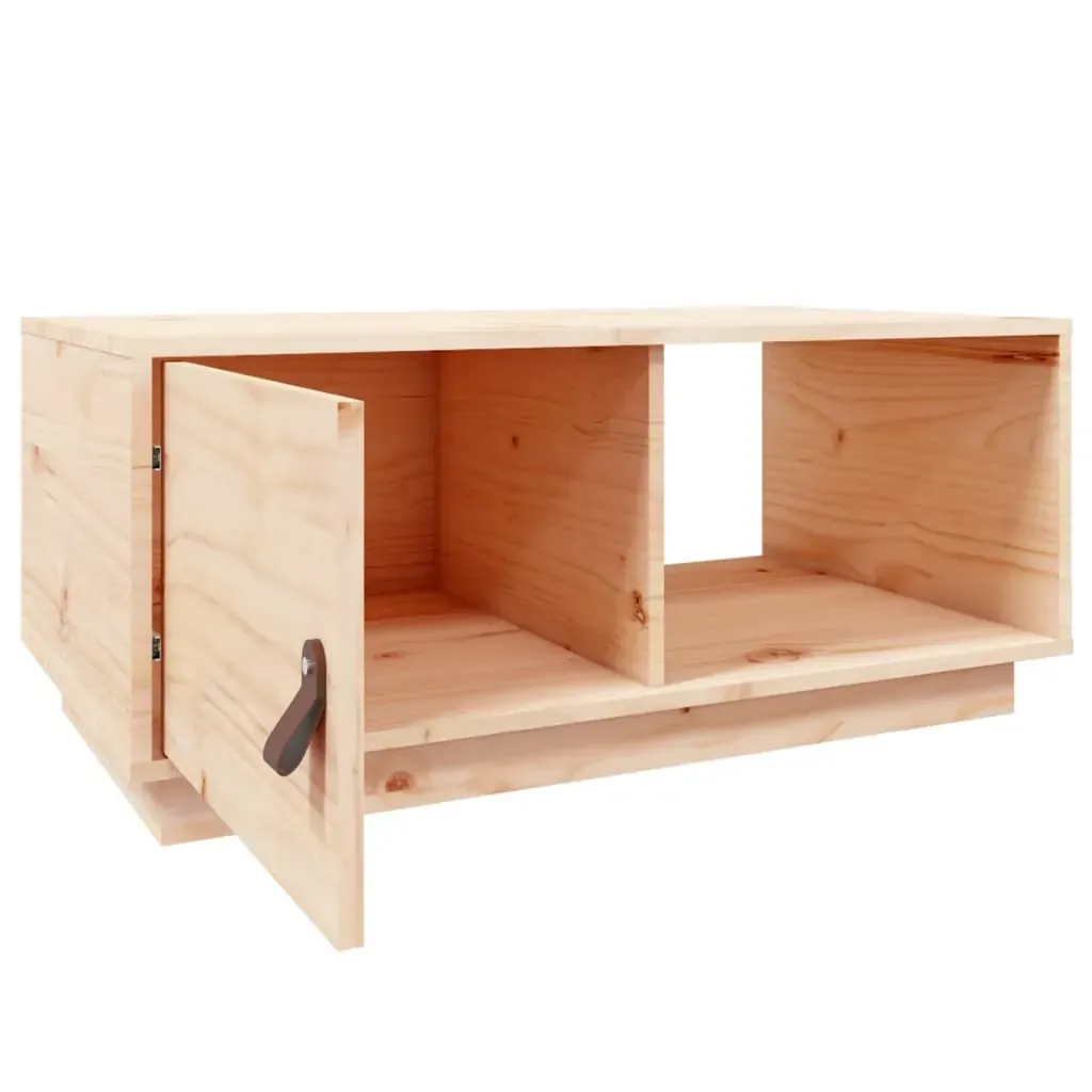 Coffee Table 80x50x35.5 cm Solid Wood Pine Price