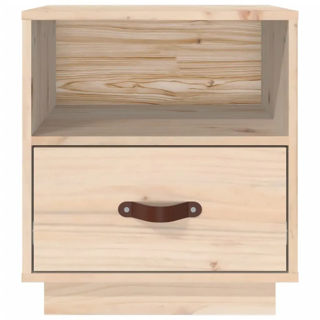 Bedside Cabinets 2 pcs 40x34x45 cm Solid Wood Pine Price