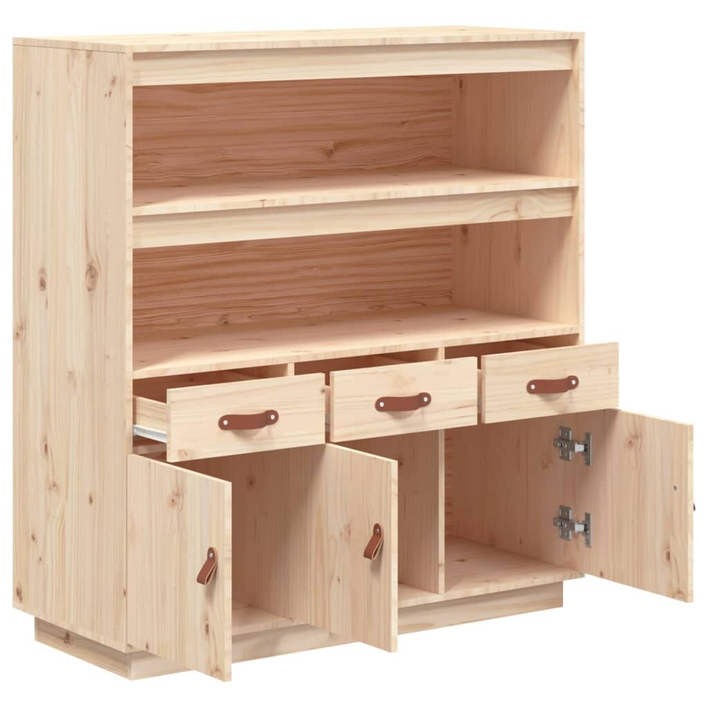 Highboard 100x40x108.5 cm Solid Wood Pine Price