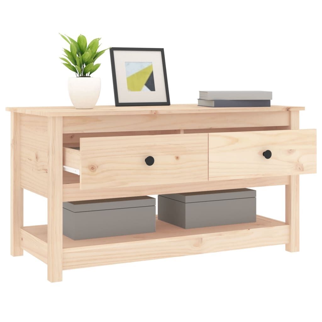 Coffee Table 102x49x55 cm Solid Wood Pine Price
