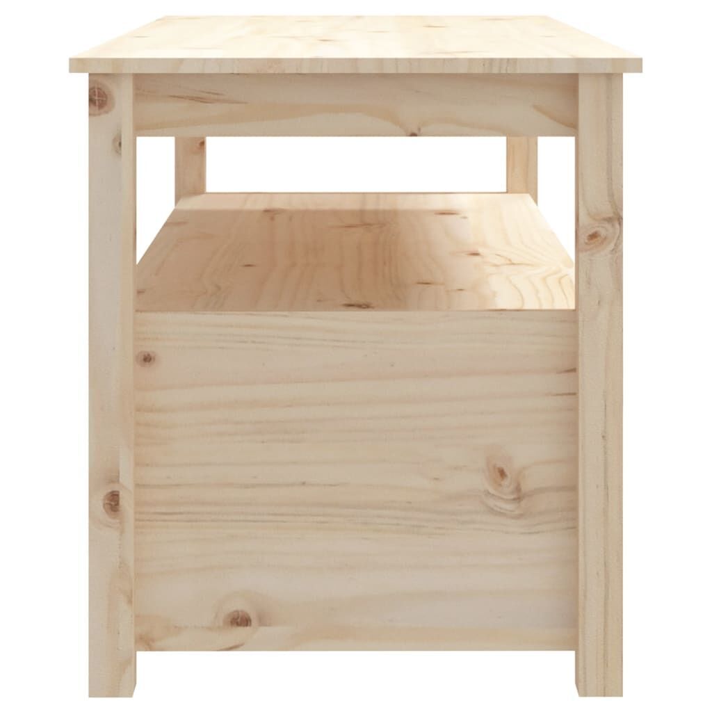 Coffee Table 102x49x55 cm Solid Wood Pine Price