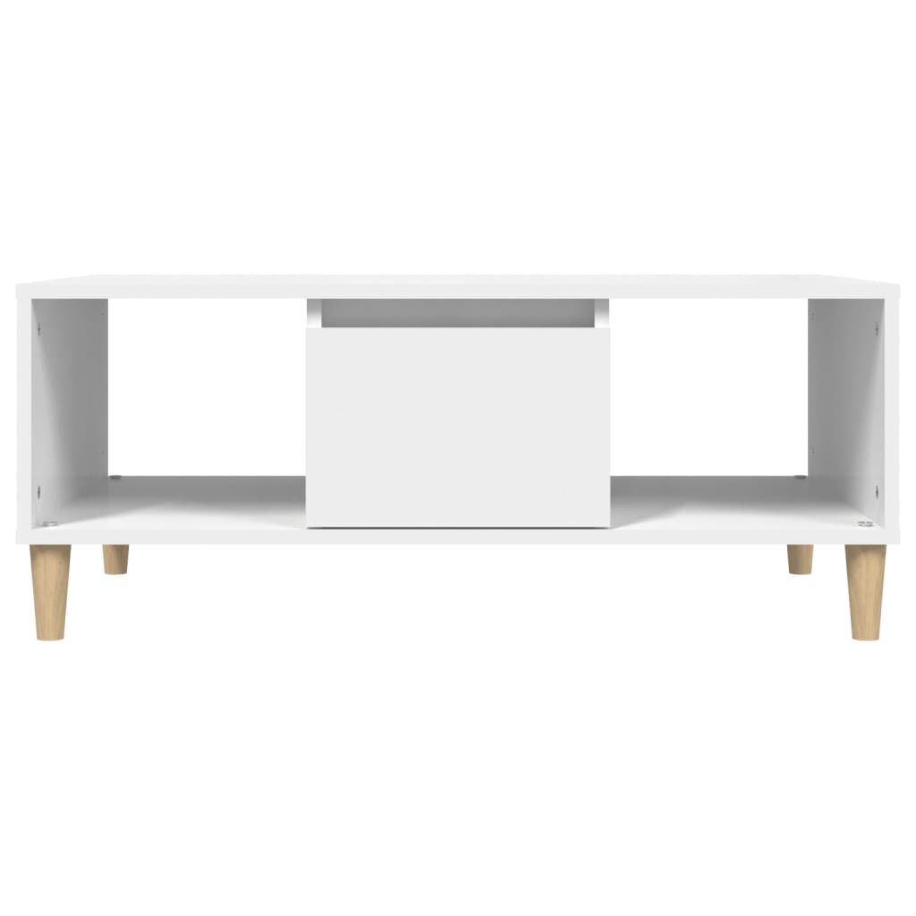 Coffee Table White 90x50x36.5 cm Engineered Wood Price