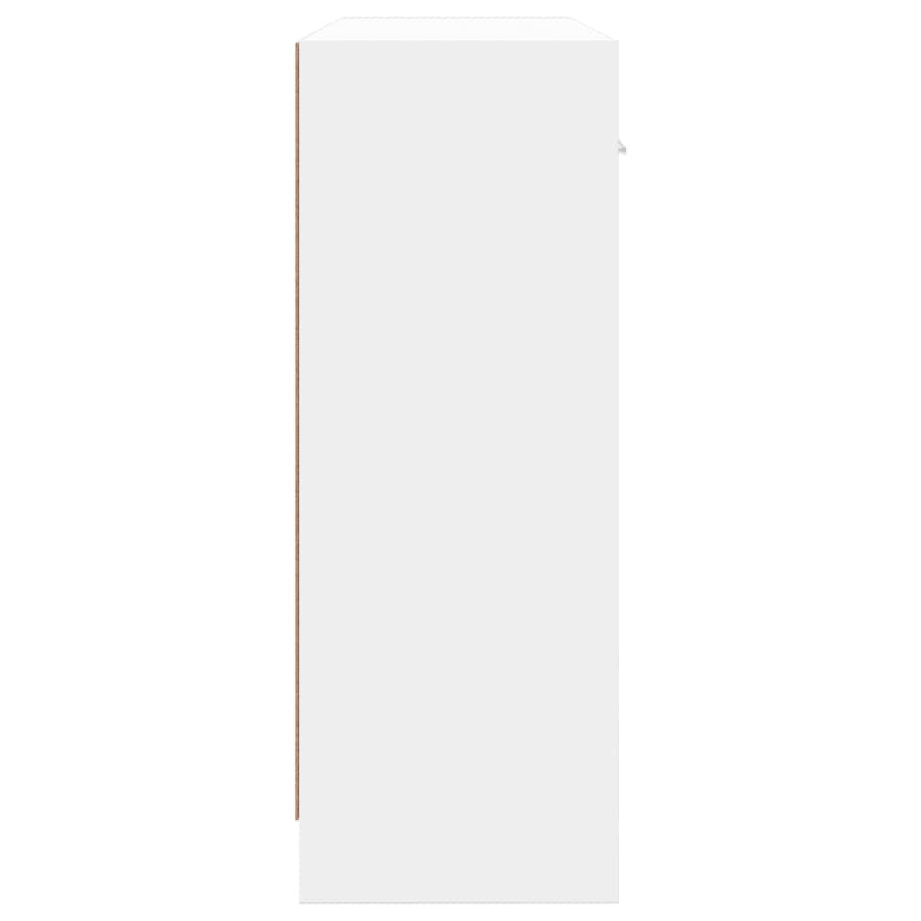 Sideboard White 91x28x75 cm Engineered Wood Price