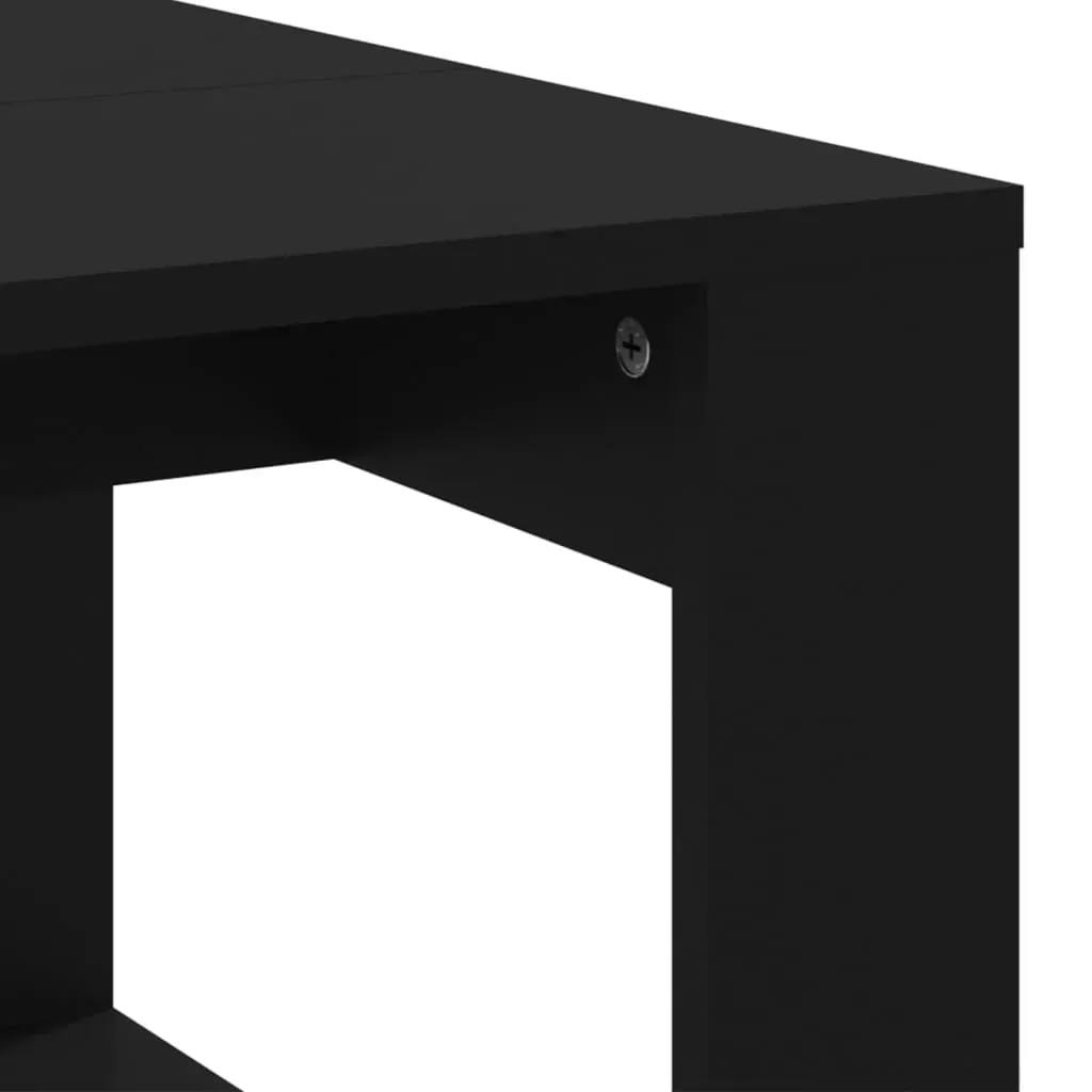Coffee Table Black 102x50x35 cm Engineered Wood Price