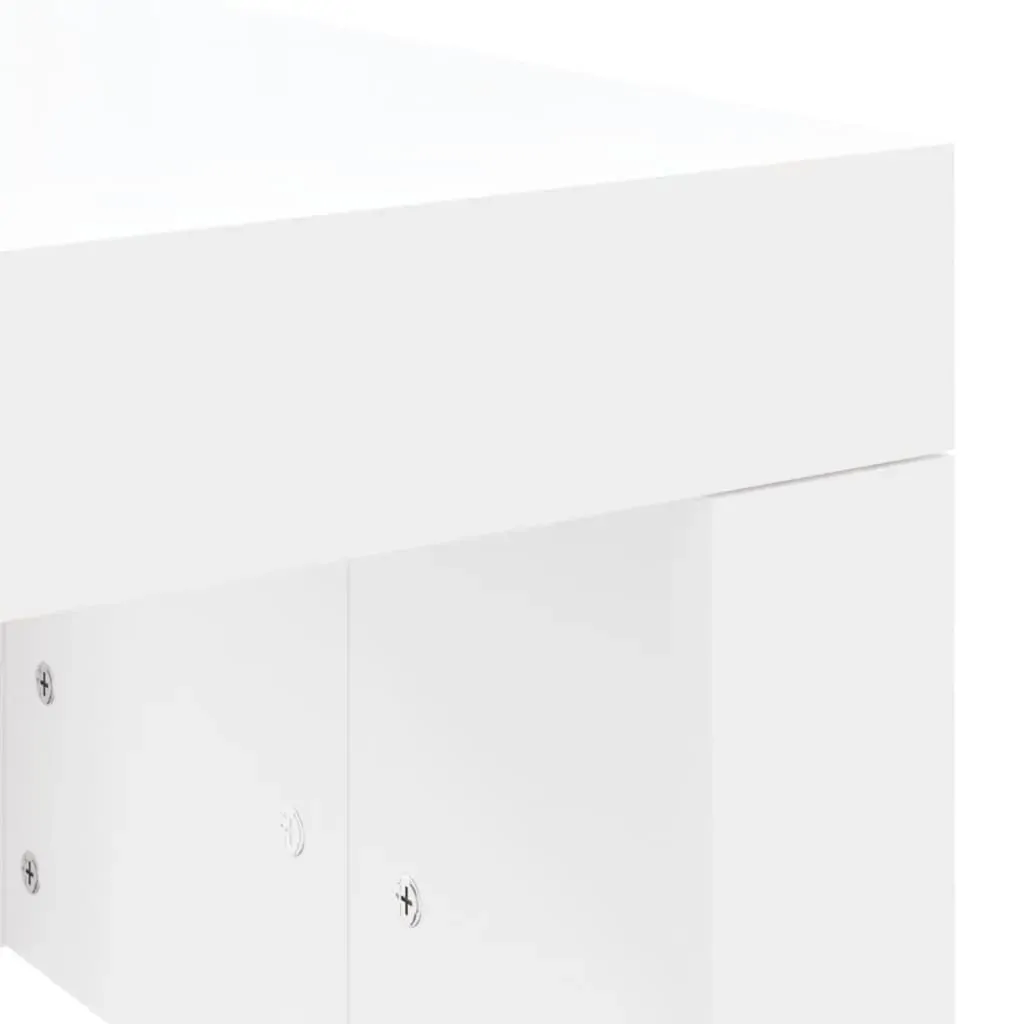 Coffee Table White 102x50x36 cm Engineered Wood Price