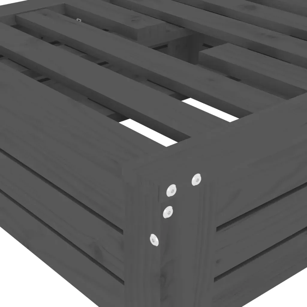 Parasol Base Cover Grey Solid Wood Pine Price
