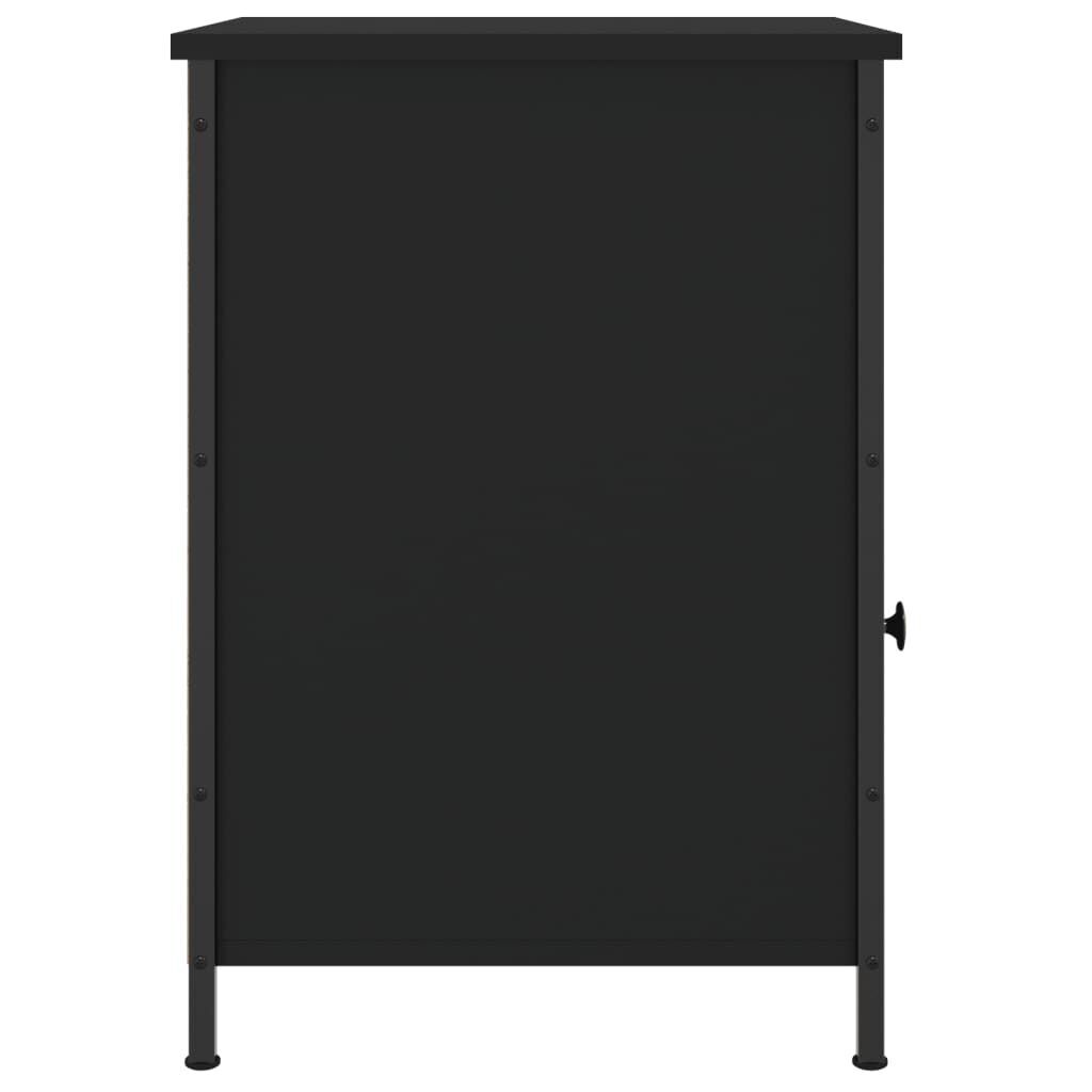 Bedside Cabinets 2 pcs Black 40x42x60 cm Engineered Wood Price