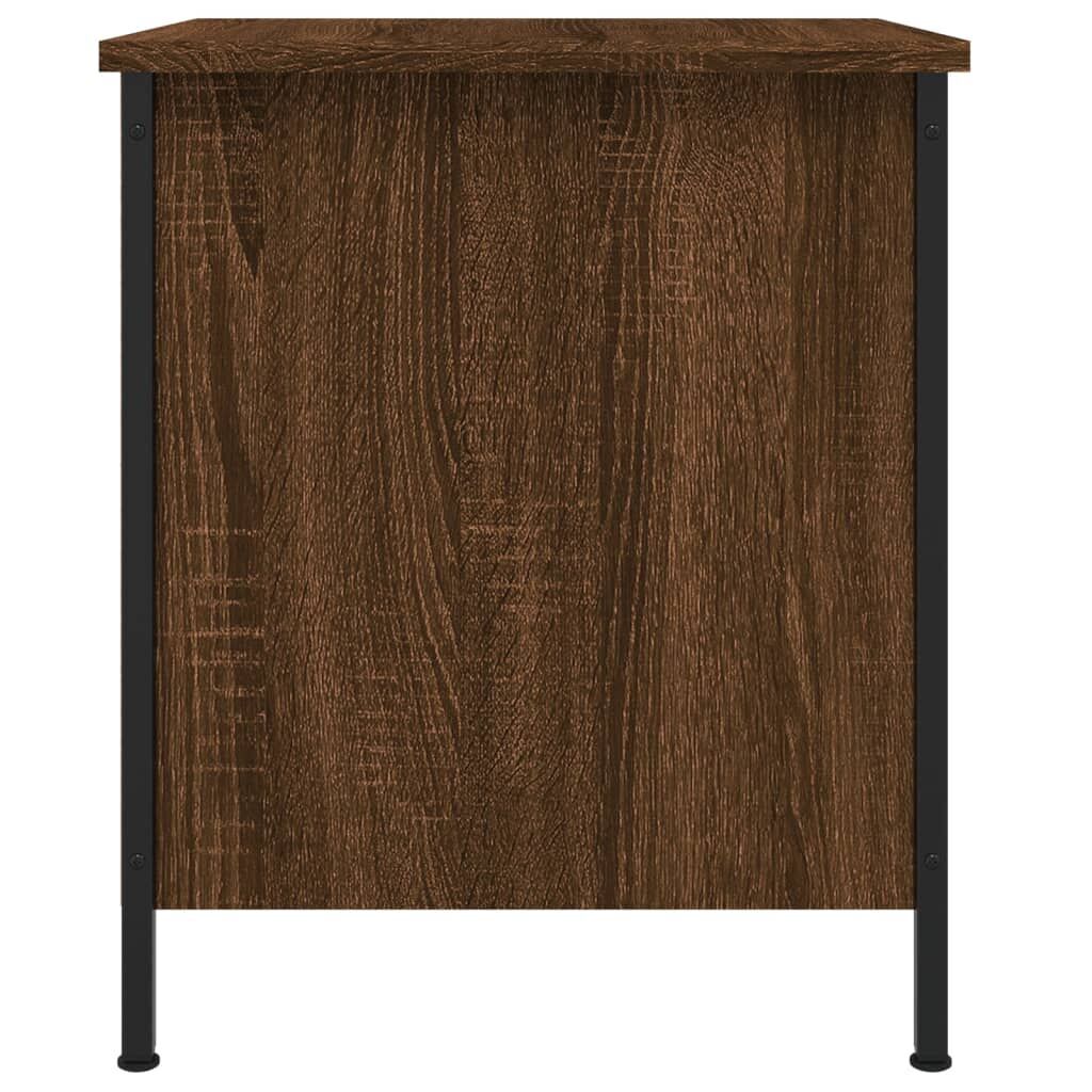 Bedside Cabinets 2 pcs Brown Oak 40x42x50 cm Engineered Wood Price
