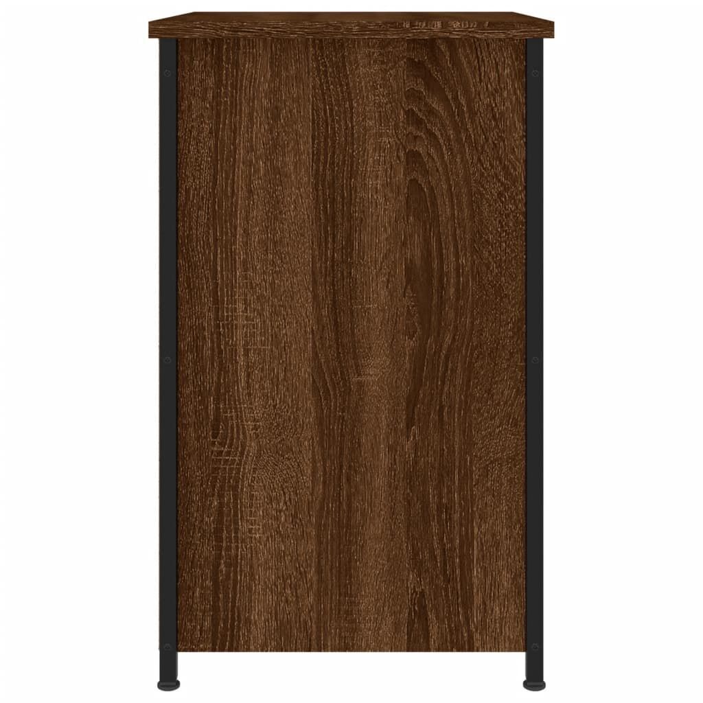 Bedside Cabinets 2 pcs Brown Oak 40x36x60 cm Engineered Wood Price