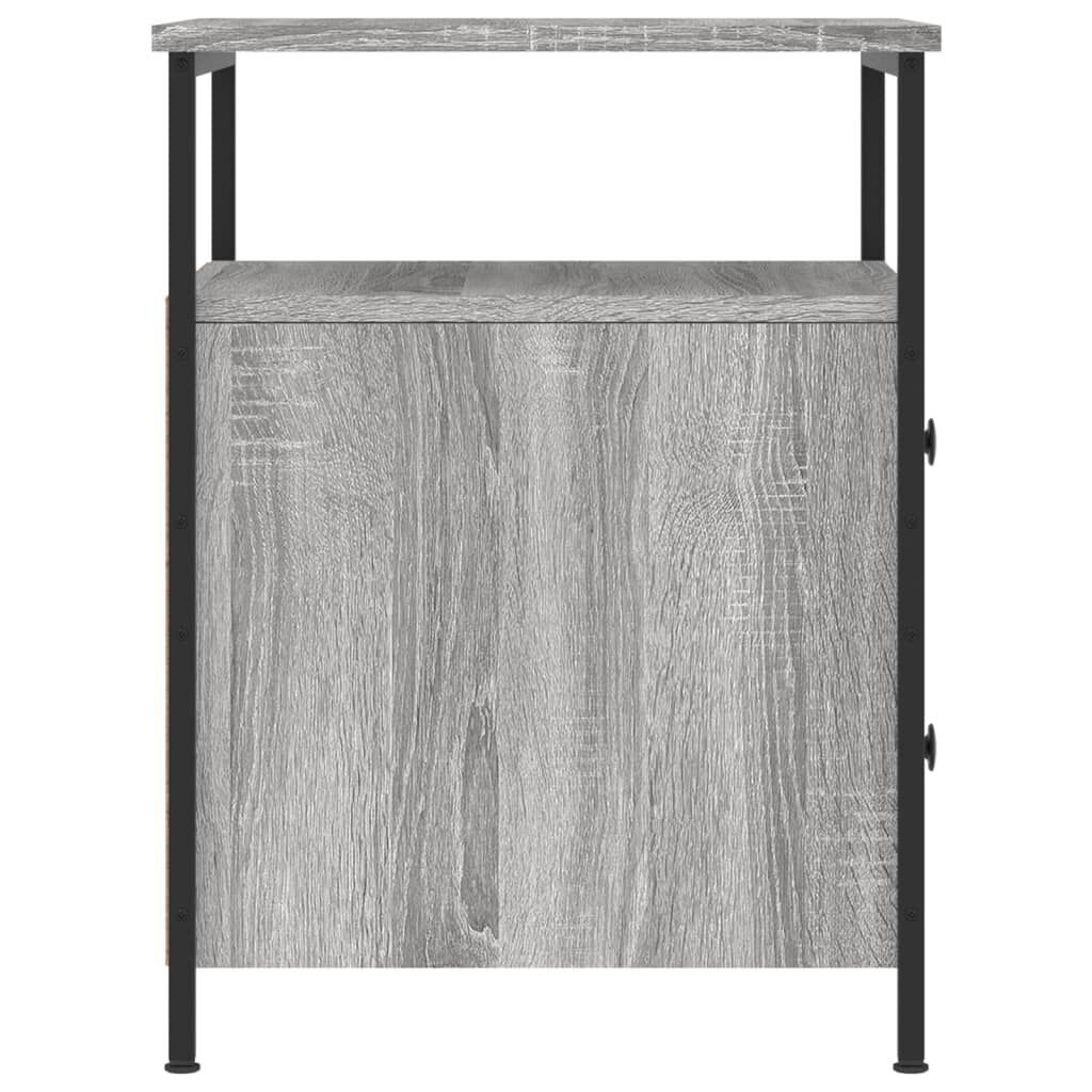 Bedside Cabinets 2 pcs Grey Sonoma 44x45x60 cm Engineered Wood Price