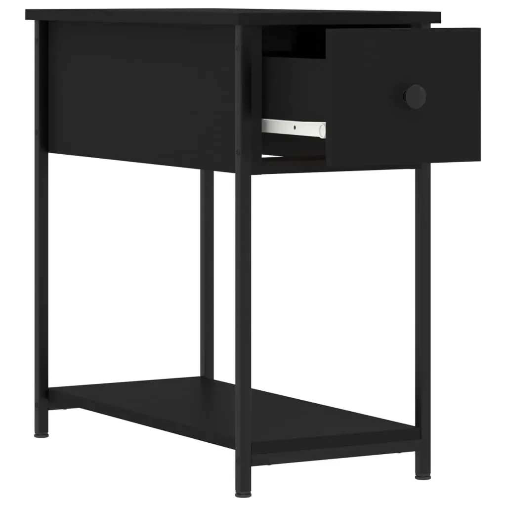 Bedside Cabinets 2 pcs Black 30x60x60 cm Engineered Wood Price