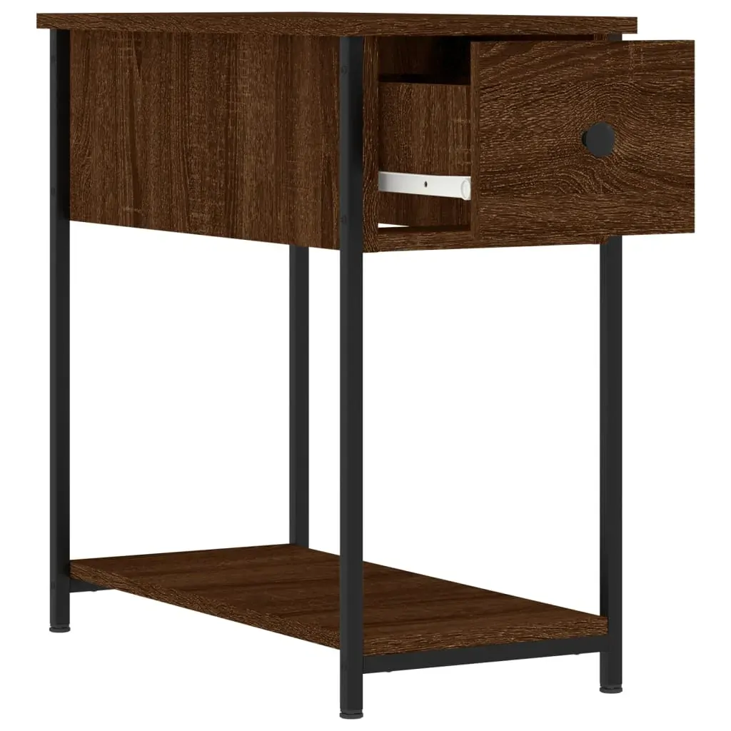 Bedside Cabinets 2 pcs Brown Oak 30x60x60 cm Engineered Wood Price