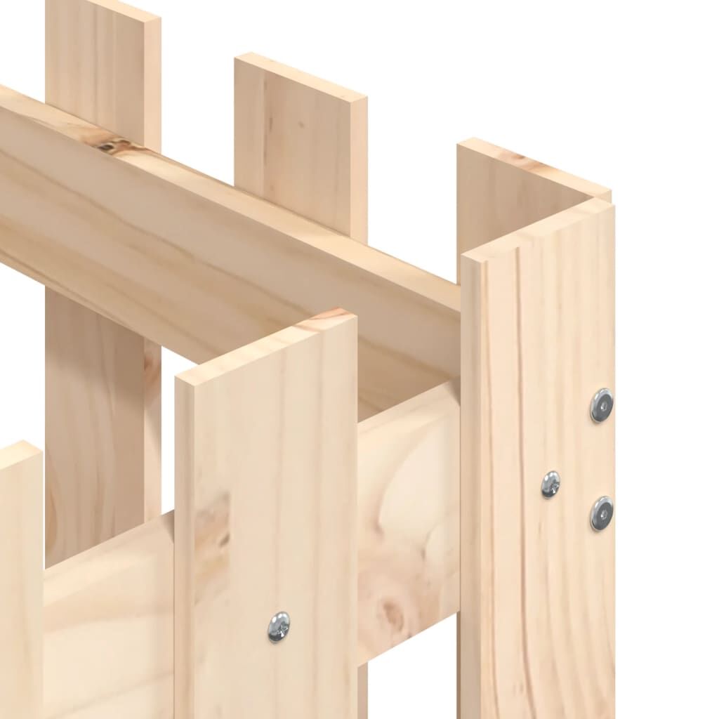 Garden Planter with Fence Design 50x50x50 cm Solid Wood Pine Price