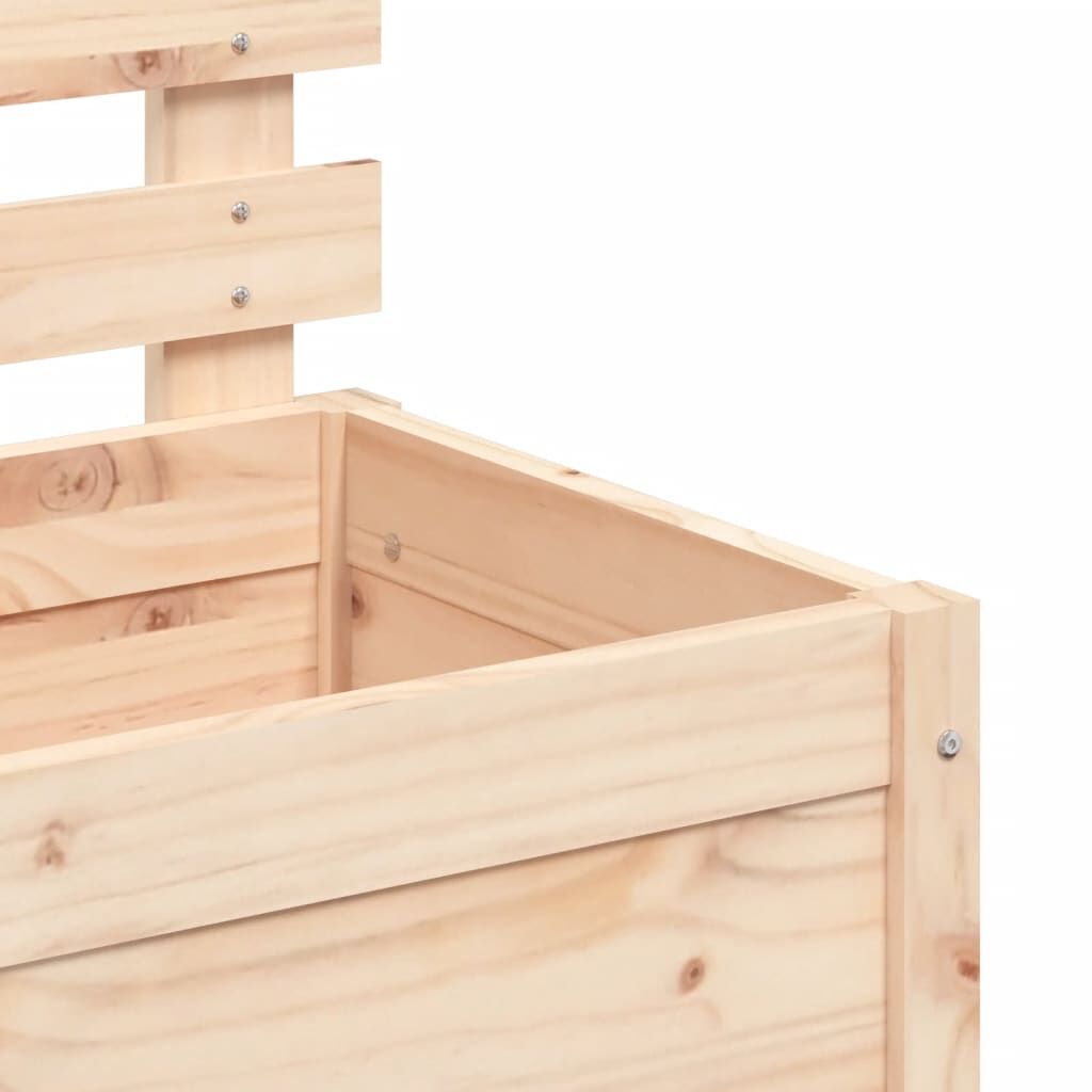 Garden Planter with Rack 79x39.5x114 cm Solid Wood Pine Price