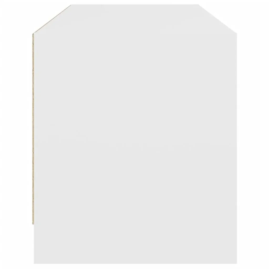 TV Cabinet with Glass Doors White 102x37x42 cm Price