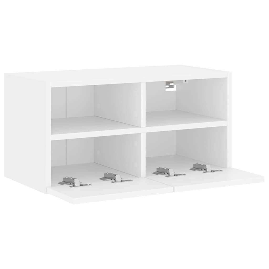 TV Wall Cabinet White 60x30x30 cm Engineered Wood Price