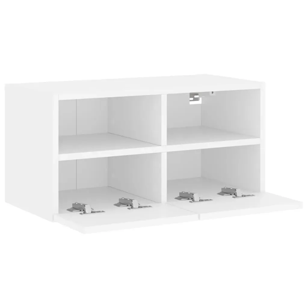 TV Wall Cabinet White 60x30x30 cm Engineered Wood Price