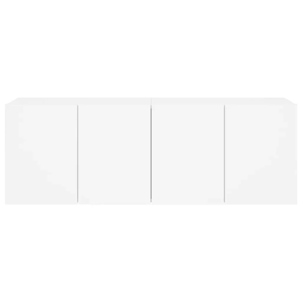 TV Cabinets Wall-mounted 2 pcs White 60x30x41 cm Price