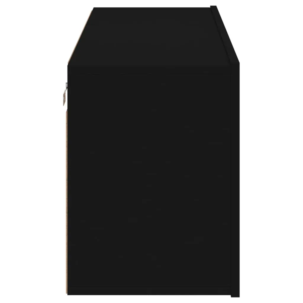 TV Cabinet Wall-mounted Black 100x30x41 cm Price