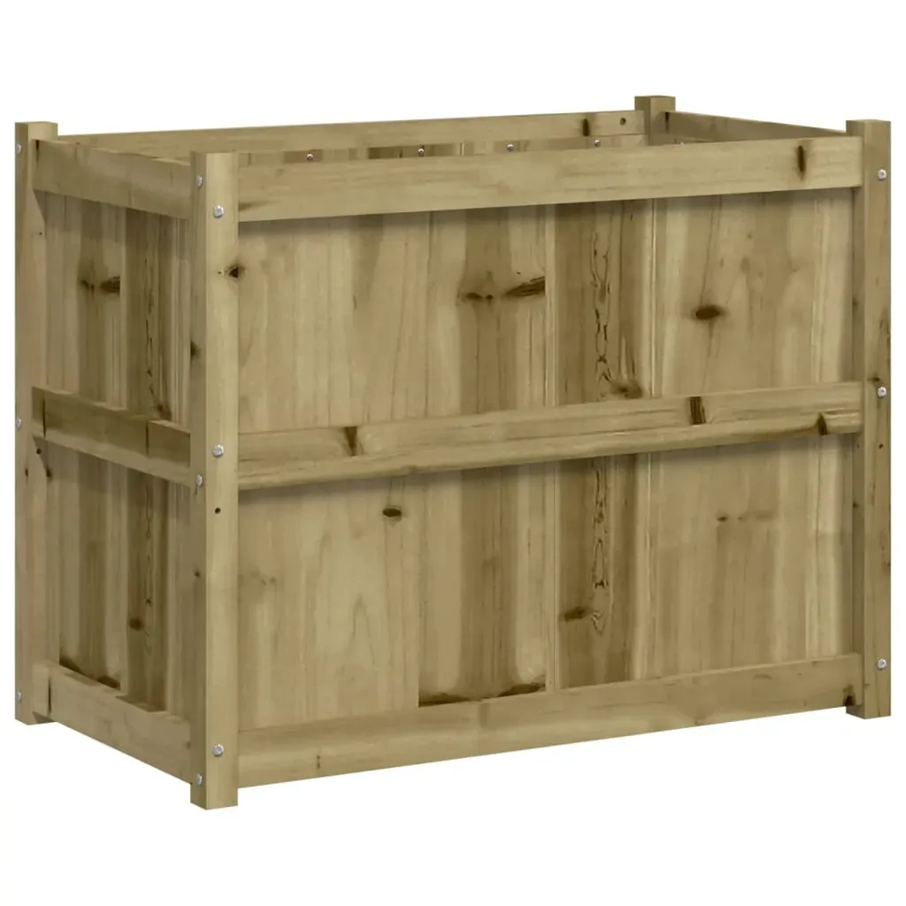 Garden Planter 90x50x70 cm Impregnated Wood Pine Price