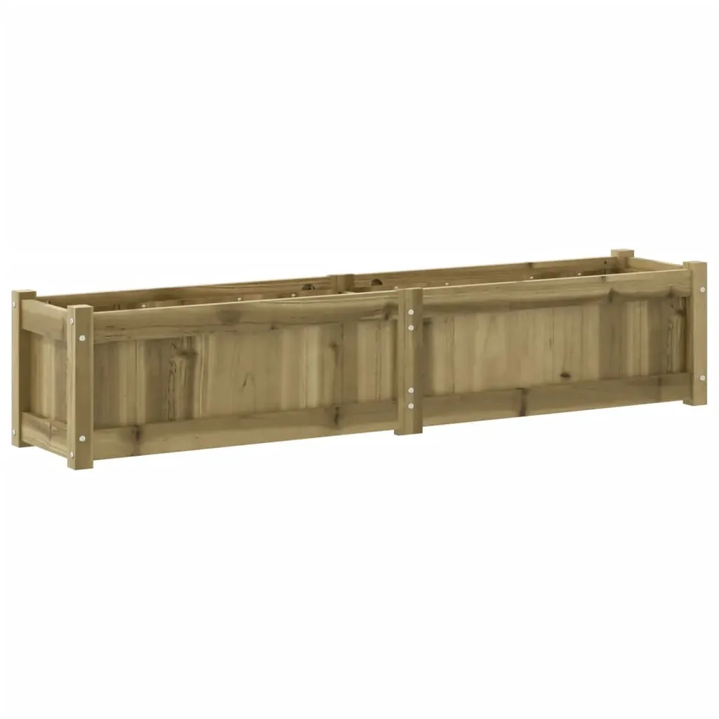 Garden Planter 150x31x31 cm Impregnated Wood Pine Price